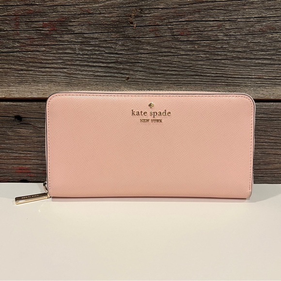 kate spade Handbags - Kate Spade Madison Large Continental Wallet In Conch Pink - excellent condition